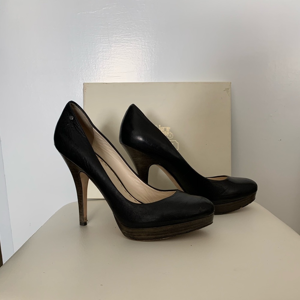 Coach Leather Stilettos